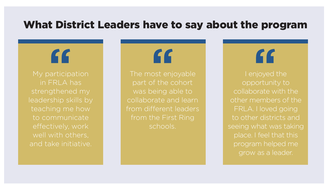 What District Leaders Say About the Program